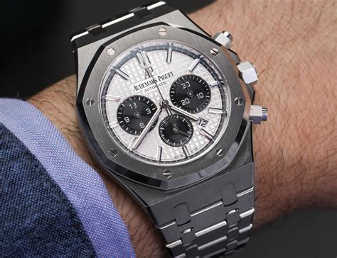 steel royal oak|royal oak chronograph.